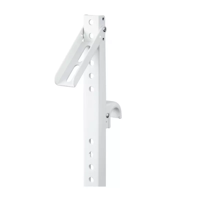 Hama 00220871 freistehender Staffelei-TV-Ständer, höhenverstellbar, bis 75 Zoll (191 cm), bis 40 kg, Weiß