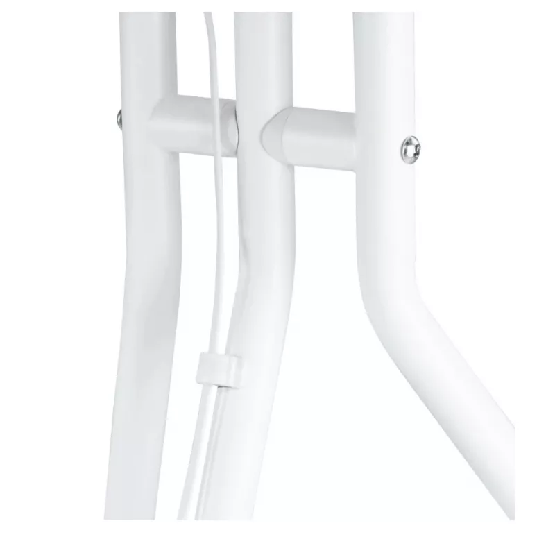Hama 00220871 freistehender Staffelei-TV-Ständer, höhenverstellbar, bis 75 Zoll (191 cm), bis 40 kg, Weiß