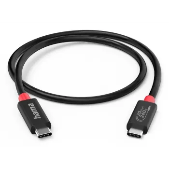 Hama USB-C Kabel USB4 Gen2 20 Gbit/s, E-Marker, 5 A, 240 W, 2 m