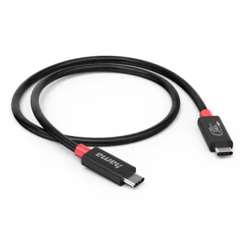 Hama USB-C Kabel USB4 Gen2 20 Gbit/s, E-Marker, 5 A, 240 W, 2 m
