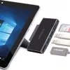Terratec CONNECT Go1 Docking-Adapter für Microsoft Surface Go, schwarz