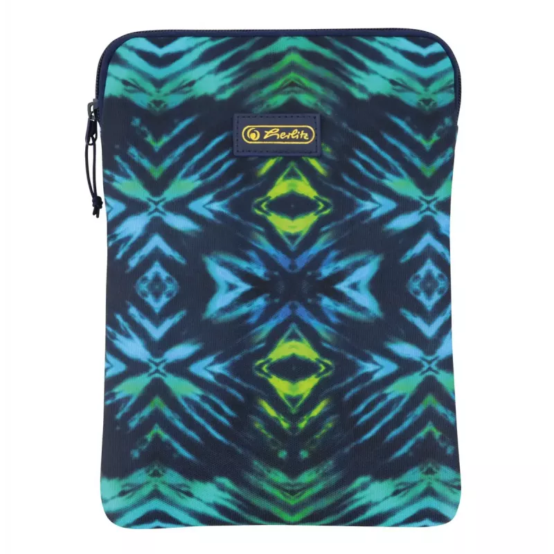 Sleeve case Herlitz New Batik 26,7 cm Schwarz Blau Grün