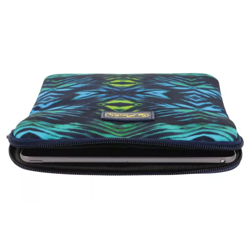 Sleeve case Herlitz New Batik 26,7 cm Schwarz Blau Grün