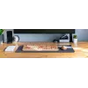 KeySonic KSKM-8200M-RF (DE) Tastatur Maus enthalten Büro RF Wireless QWERTZ Deutsch Beige, Braun, Rosa