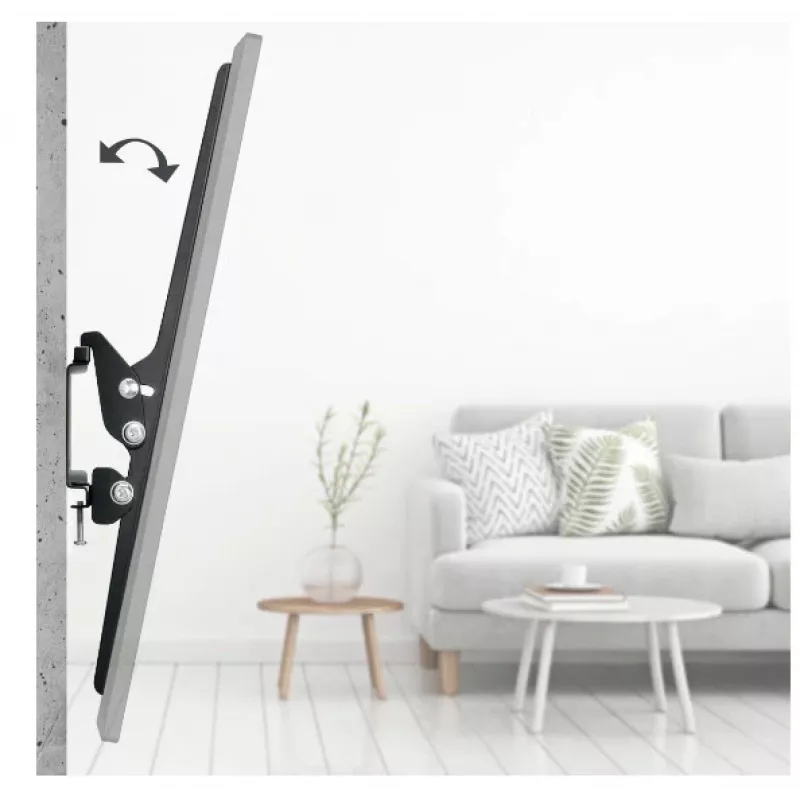 Hama 00220808 neigbare TV-Wandhalterung für Flachbildschirme, min. 81 cm (32 Zoll)