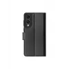 dbramante1928 Oslo Pro OPEDBL006787 Flip-Hülle für Samsung Galaxy S25 Edge, PU/Kunststoff, Schwarz