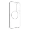 dbramante1928 Greenland Pro Qi2 GPEDNIBL6786 Rückseitenabdeckung für Samsung Galaxy S25 Edge, MagSafe-kompatibel, Kunststoff, klar