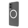 dbramante1928 Greenland Pro Qi2 GPEDNIBL6786 Rückseitenabdeckung für Samsung Galaxy S25 Edge, MagSafe-kompatibel, Kunststoff, klar