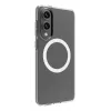 dbramante1928 Greenland Pro Qi2 GPEDNIBL6786 Rückseitenabdeckung für Samsung Galaxy S25 Edge, MagSafe-kompatibel, Kunststoff, klar