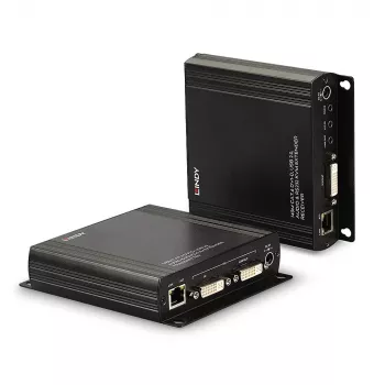 Lindy 140m Cat.6 DVI-D, USB, Audio und RS-232 KVM-Extender