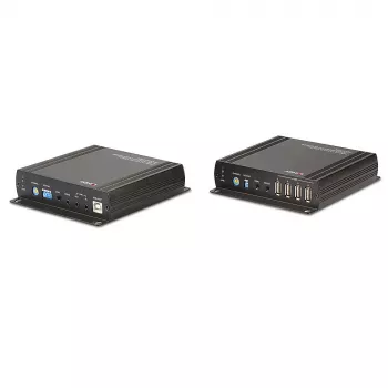 Lindy 140m Cat.6 DVI-D, USB, Audio und RS-232 KVM-Extender