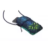 Hüllentasche Herlitz New Batik Handyhülle Universal Schwarz Blau Grün