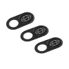 TerraTec PROTECT yourself Webcam-Abdeckung, Schwarz, 3er-Pack