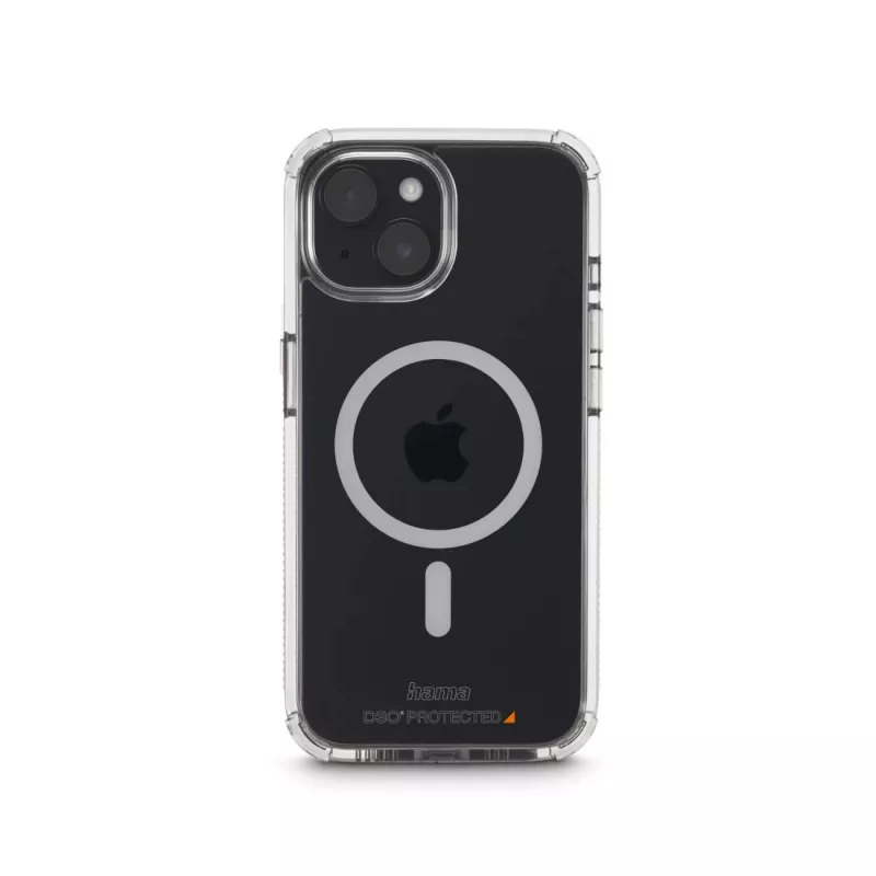 Hama 00138104 Extreme Protect MagCase Handyhülle für Apple iPhone 15, transparent
