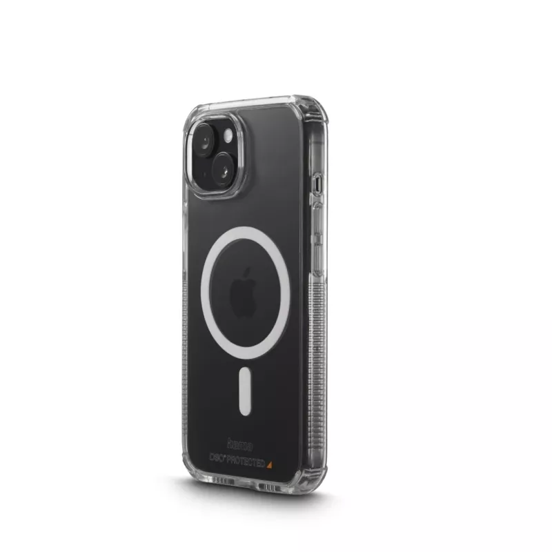 Hama 00138104 Extreme Protect MagCase Handyhülle für Apple iPhone 15, transparent