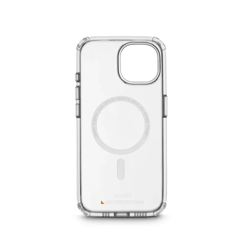 Hama 00138104 Extreme Protect MagCase Handyhülle für Apple iPhone 15, transparent
