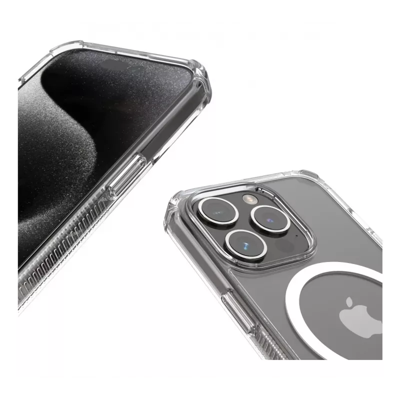 Hama 00123753 MagCase Extreme Protect Handyhülle für Apple iPhone 16, transparent