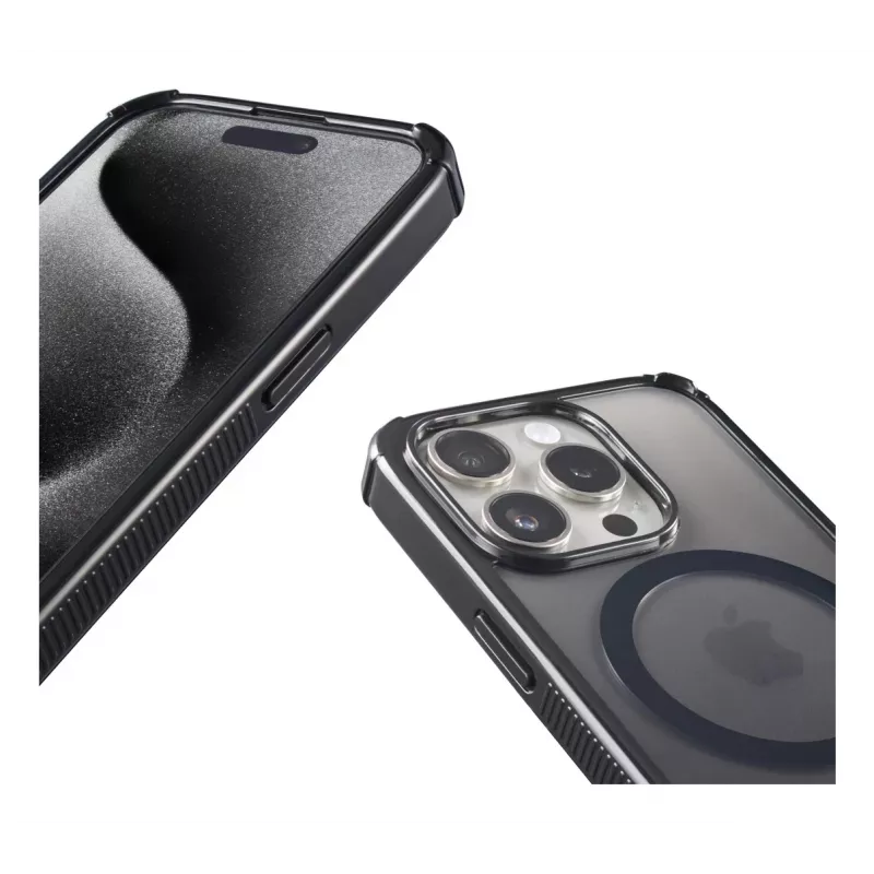 Hama 00136841 MagCase Extreme Protect Handyhülle für Apple iPhone 16, schwarz