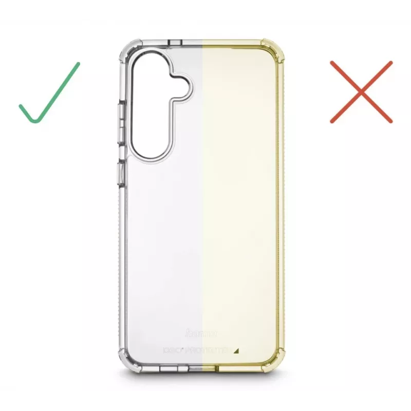 Hama 00019657 Extreme Protect Handyhülle für Samsung Galaxy A36 5G, transparent