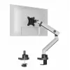 Durable SELECT PLUS Monitorhalterung 509623 mit Arm für 1 Monitor, Tischhalterung, Silber