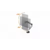 Durable SELECT PLUS Monitorhalterung 509623 mit Arm für 1 Monitor, Tischhalterung, Silber