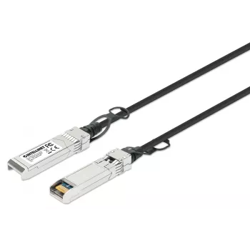 Intellinet 0,5 m passives 10G SFP+ Direct Attach Copper Twinax-Kabel 30AWG, kompatibel mit HP 487649-B21