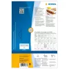 HERMA 10773 wetterfeste Etiketten, 105 x 148 mm, A4, selbstklebend, weiß