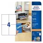 Avery Zweckform C32252-25 beidseitig bedruckbare perforierte Postkarten, 148 x 105 mm, 170 g/m², mattweiß, 100 Karten