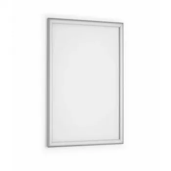 Wandrahmen Durable 500823 450x625mm Rechteckig Silber Aluminium