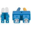 Intellinet 472050 Glasfaser-Patchkabel, LC auf SC, Monomode OS2, 9/125 µm, 3 m, halogenfrei, gelb