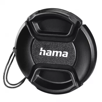 Objektivdeckel Hama Smart-Snap 4,9 cm Schwarz für Digitalkamera