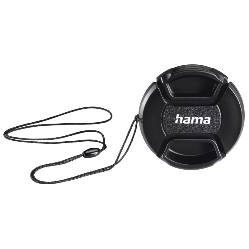 Objektivdeckel Hama Smart-Snap 4,9 cm Schwarz für Digitalkamera