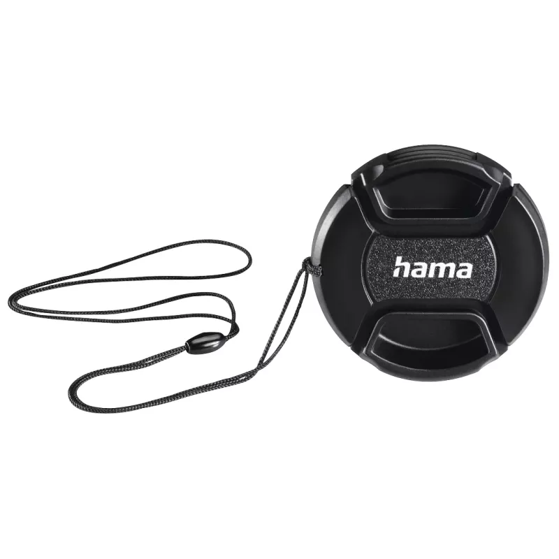 Objektivdeckel Hama Smart-Snap 5,8 cm Schwarz für Digitalkamera