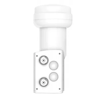 Hama 00205375 Low Noise Block-Konverter (LNB) 10,7 - 12,75 GHz Weiß