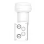 Hama 00205375 Low Noise Block-Konverter (LNB) 10,7 - 12,75 GHz Weiß