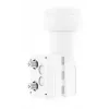 Hama 00205375 Universal Twin LNB, Weiß
