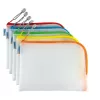 Hard pencil case HERMA 20008 Red Transparent