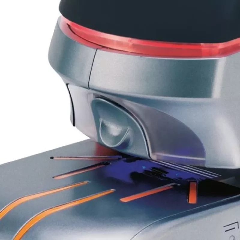 Rexel Optima 70 Elektrisches Heftgerät, 70 Blatt, Metall, Schwarz/Silber/Orange