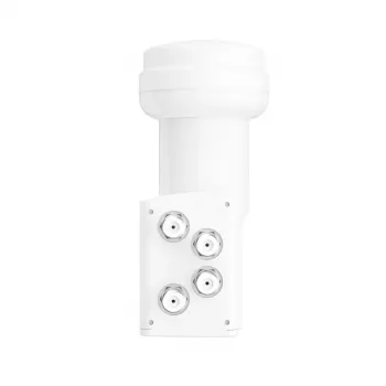 Hama 00205377 Low Noise Block Downconverter (LNB) Weiß
