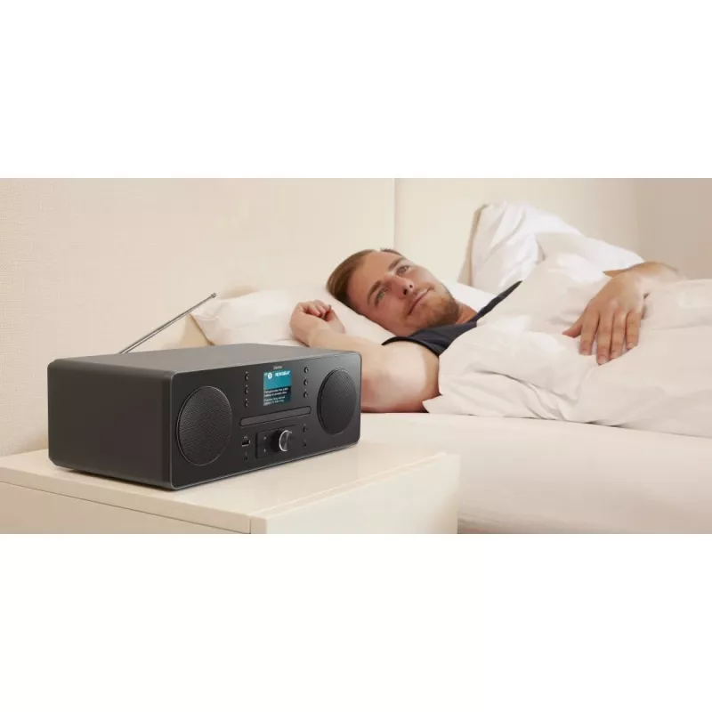 Hama 00054254 Radio Persönlich Digital Schwarz, Grau