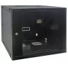 Intellinet 713863 19" Wandverteiler mit Schwenkrahmen, 12 HE, 593 x 540 x 600 mm, unmontiert, schwarz