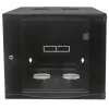 Intellinet 713863 19" Wandverteiler mit Schwenkrahmen, 12 HE, 593 x 540 x 600 mm, unmontiert, schwarz