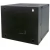 Intellinet 713863 19" Wandverteiler mit Schwenkrahmen, 12 HE, 593 x 540 x 600 mm, unmontiert, schwarz