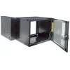 Intellinet 713863 19" Wandverteiler mit Schwenkrahmen, 12 HE, 593 x 540 x 600 mm, unmontiert, schwarz