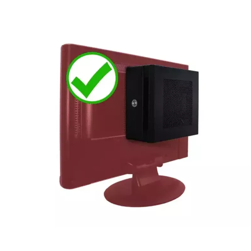 Montagekit Inter-Tech 88885400 Schwarz
