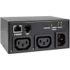 Inter-Tech SD-1021 PDU 2 AC-Steckdosen Schwarz Geschaltet