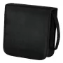 Hama CD-Tasche Nylon 40, Schwarz, 40 CDs/DVDs