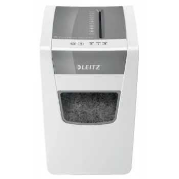 Leitz IQ schlank Home Office Aktenvernichter P4, Kreuzschnitt, 22 cm, 4 x 28 mm, 23 L, 225 Blatt, 58 dB