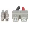 Intellinet Glasfaser-Patchkabel, OM3, LC/SC, 3 m, Aqua, Duplex, Multimode, 50/125 µm, LSZH, Faser, lebenslange Garantie