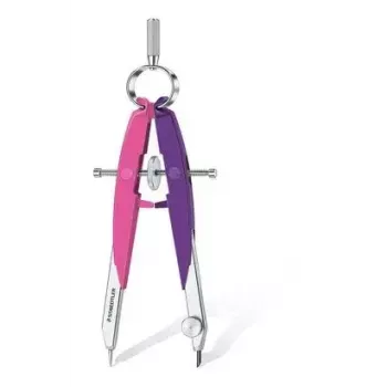 Staedtler Mars comfort 556 00-N2 Präzisionszirkel, Neonpink/Violett